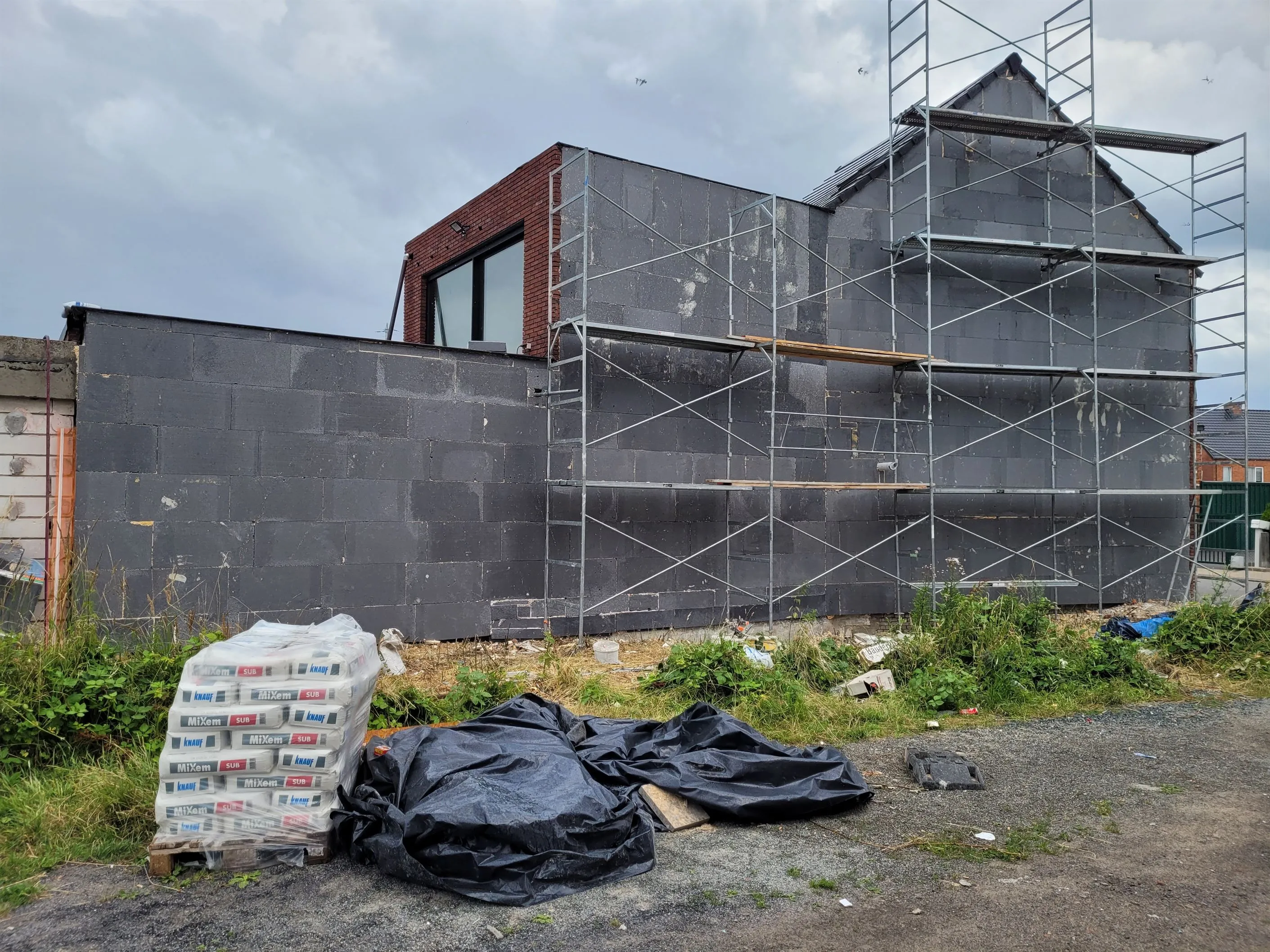 Pleisterwerken, gevelafwerking en crepi