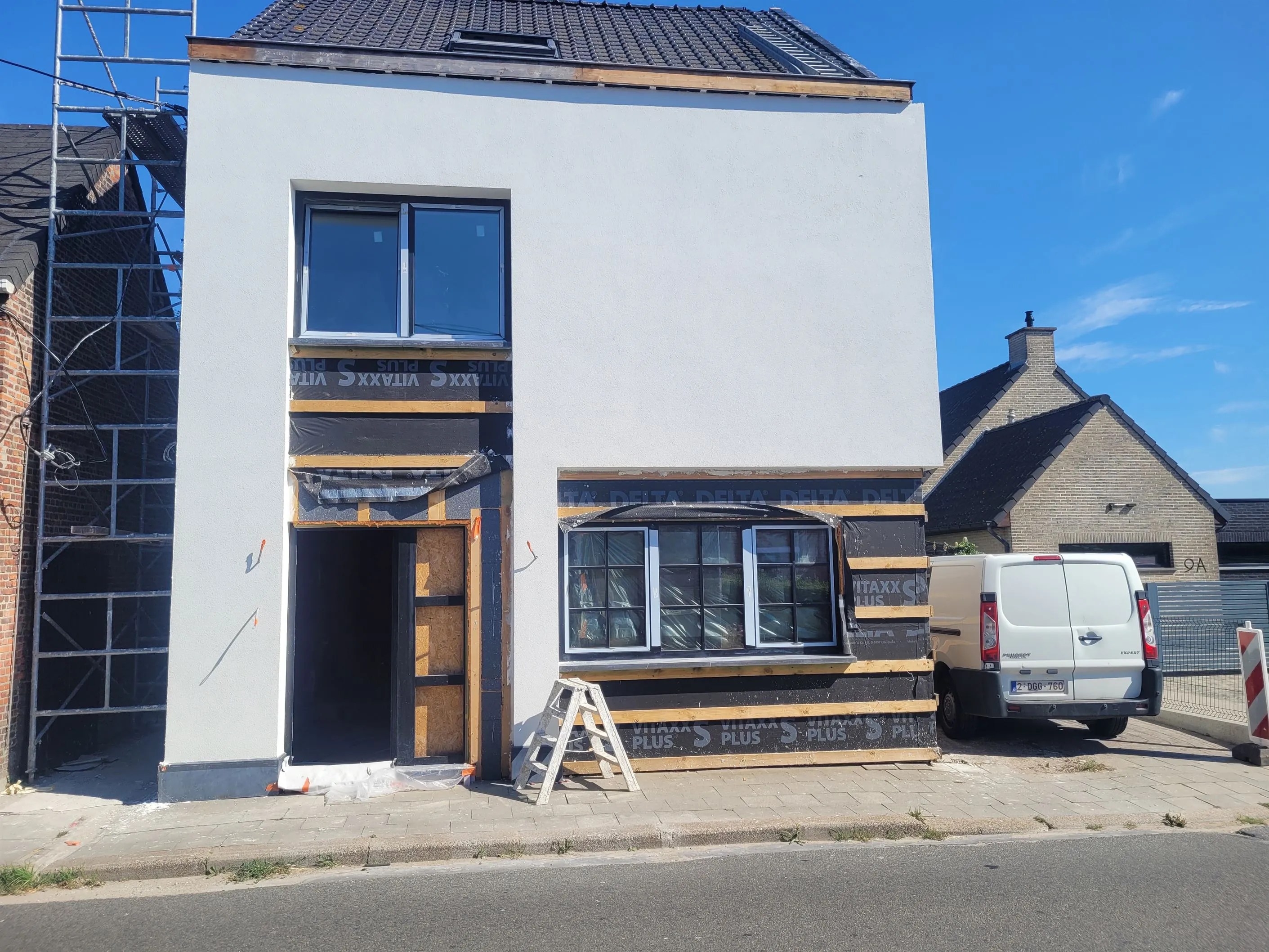 Pleisterwerken, gevelafwerking en crepi